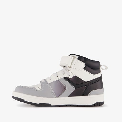 Hoge jongens sneakers zwart wit