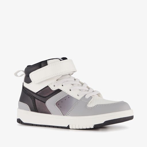 Hoge jongens sneakers zwart wit