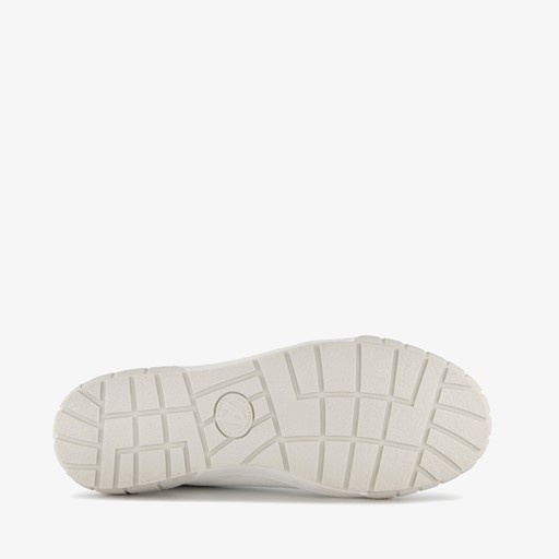 Leren dames sneakers wit