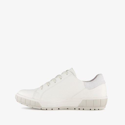 Leren dames sneakers wit