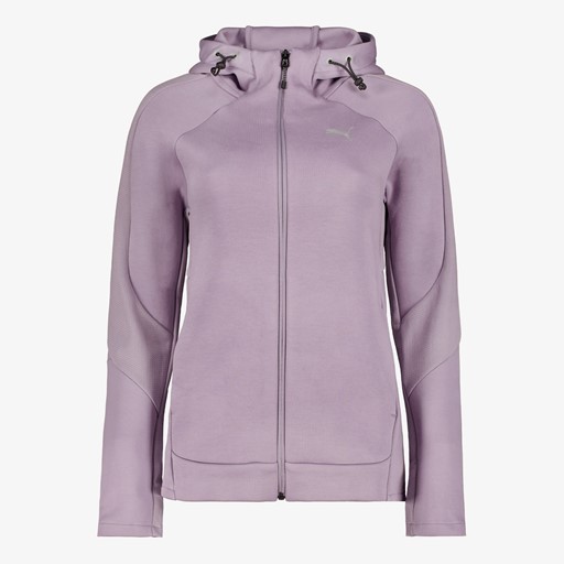 Evostripe dames sweatvest lila