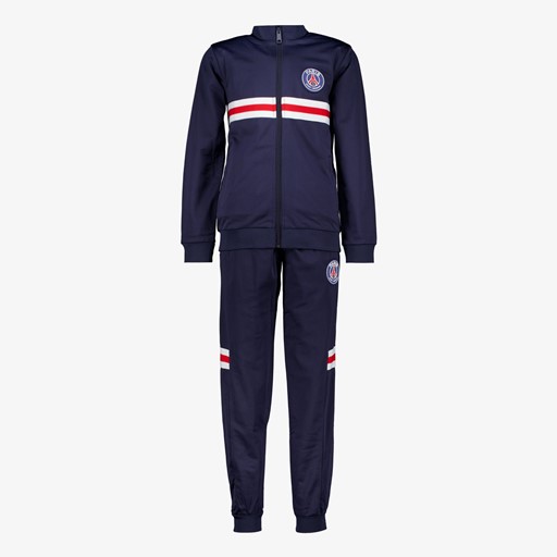 PSG tweedelige kinder sport set donkerblauw