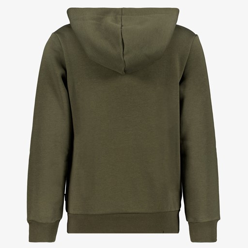 ESS Col 2 Big Logo kinder hoodie donkergroen