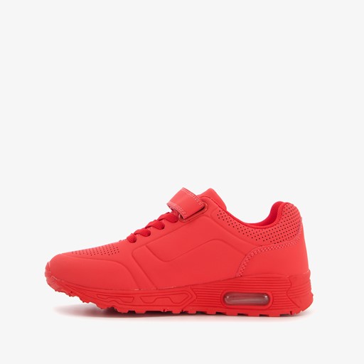 Jongens sneakers rood met airzool