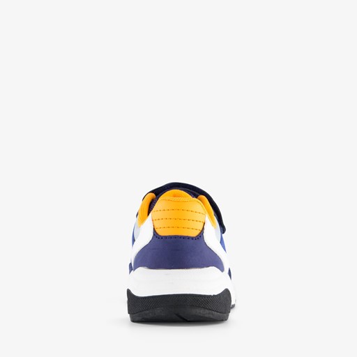 Jongens sneakers blauw/oranje