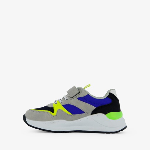 Jongens sneakers grijs/groen