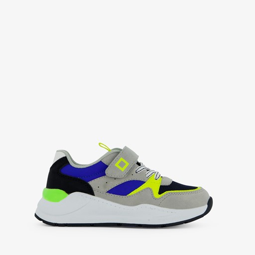 Jongens sneakers grijs/groen