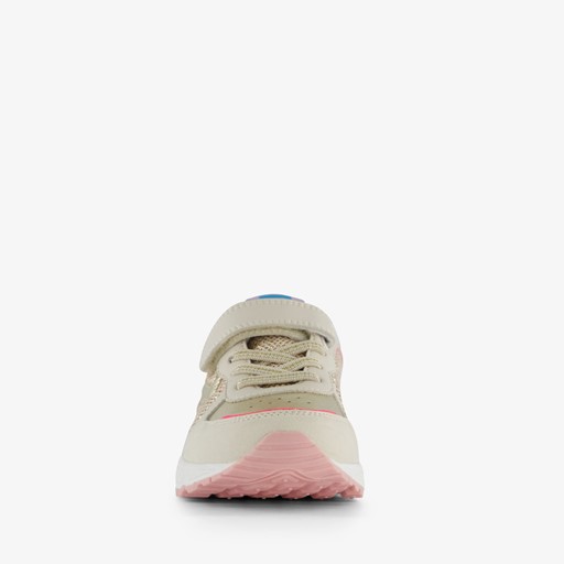 Meisjes sneakers beige met airzool