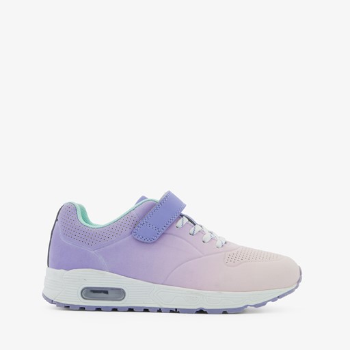 Meisjes sneakers pastel paars