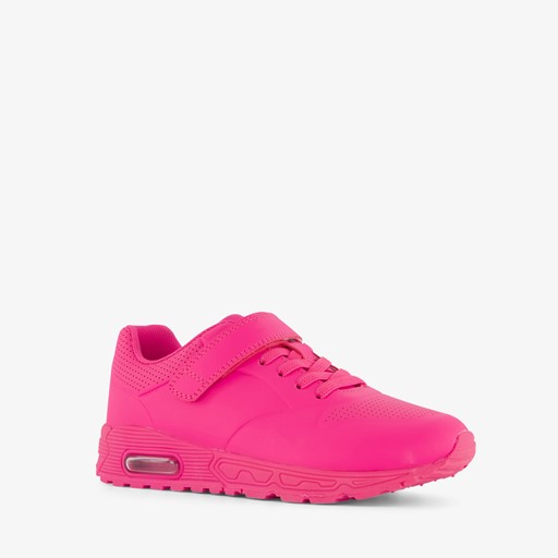 Meisjes sneakers fuchsia roze
