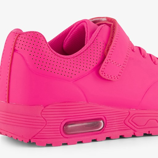 Meisjes sneakers fuchsia roze