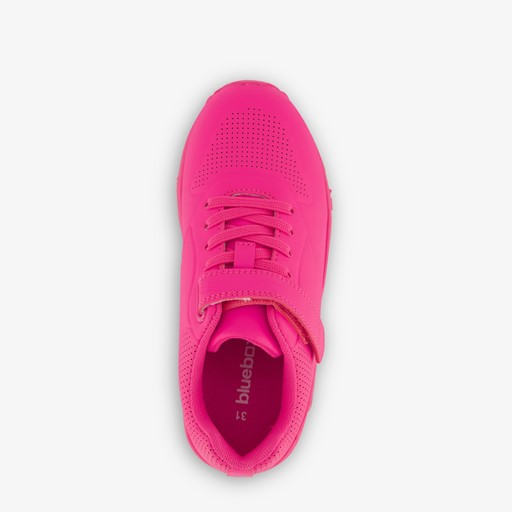 Meisjes sneakers fuchsia roze