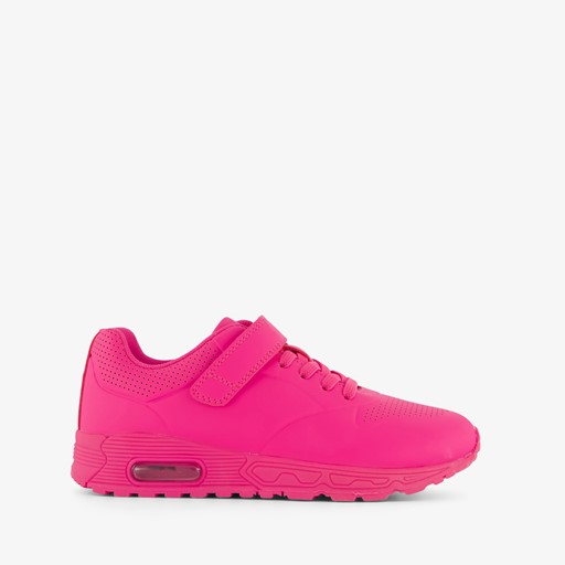 Meisjes sneakers fuchsia roze