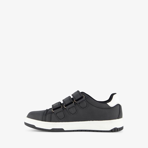 Jongens sneakers zwart met smiley