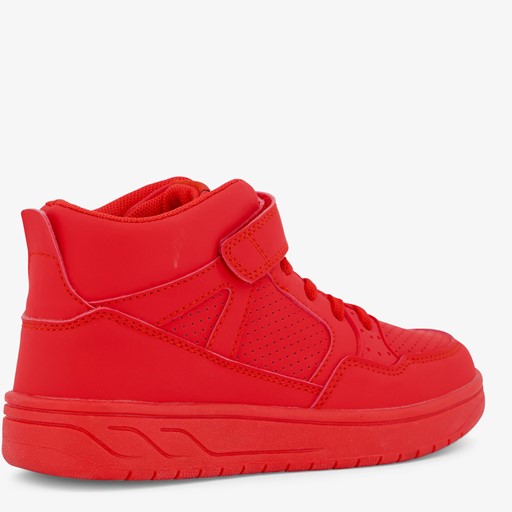 Hoge sneakers rood