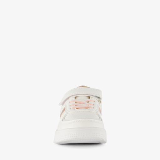 Meisjes sneakers met metallic details