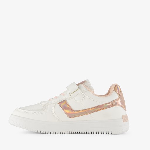 Meisjes sneakers met metallic details