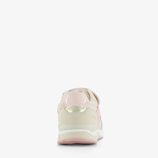 Meisjes sneakers beige/goud
