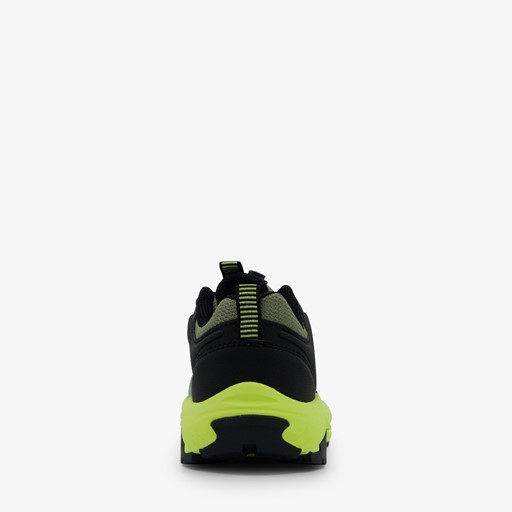 Jongens dad sneakers legergroen
