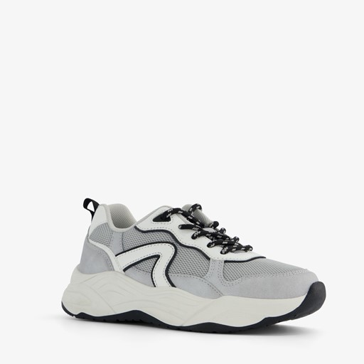 Jongens sneakers wit zwart