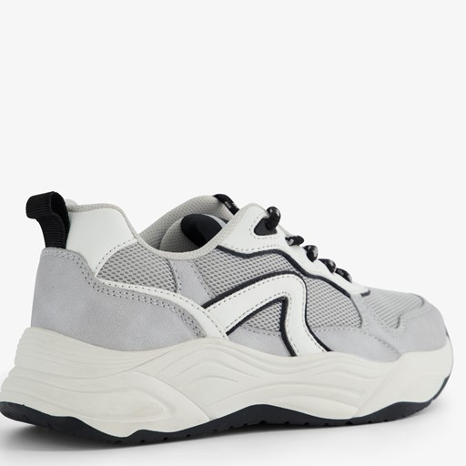 Jongens sneakers wit zwart
