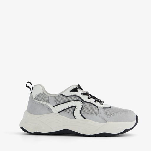 Jongens sneakers wit zwart