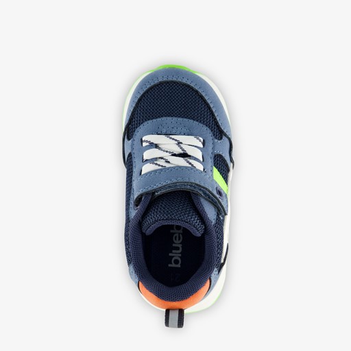 Jongens sneakers blauw/groen