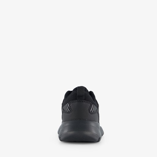 Jongens dad sneakers zwart/wit
