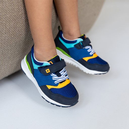 Jongens sneakers blauw