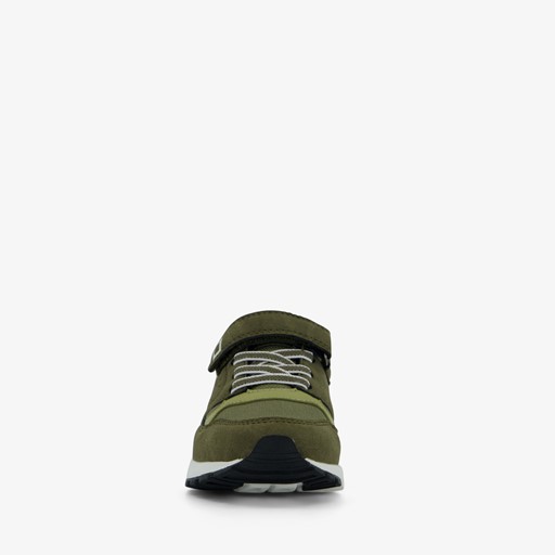 Jongens sneakers legergroen