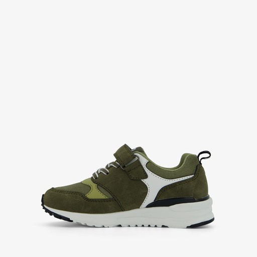 Jongens sneakers legergroen