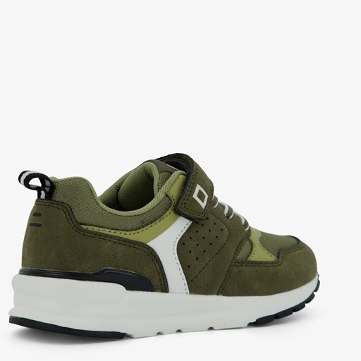 Jongens sneakers legergroen