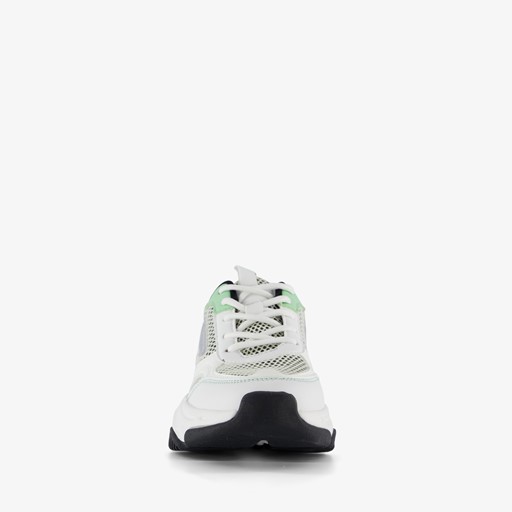 Dames dad sneakers wit grijs