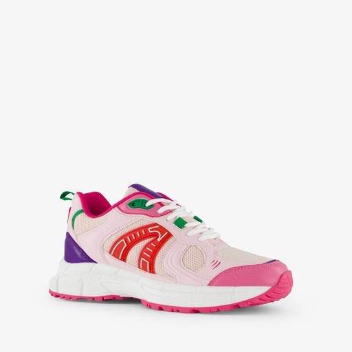 Dames sneakers roze/rood