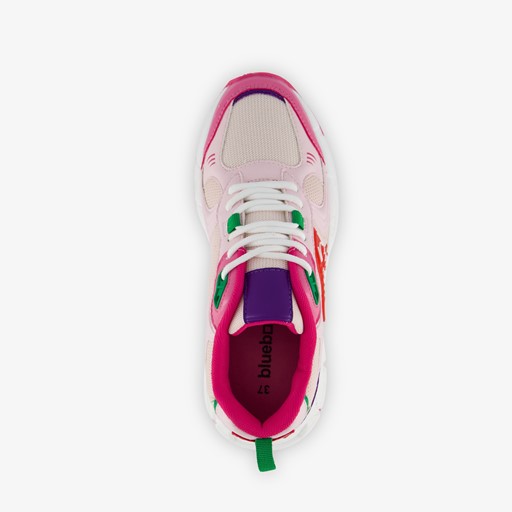 Dames sneakers roze/rood