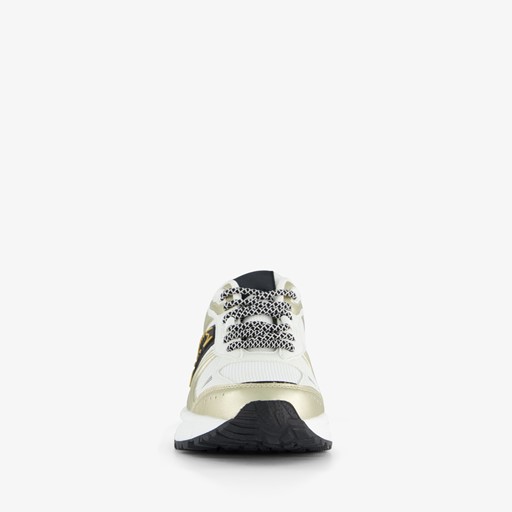 Dames sneakers wit/goud