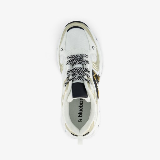 Dames sneakers wit/goud