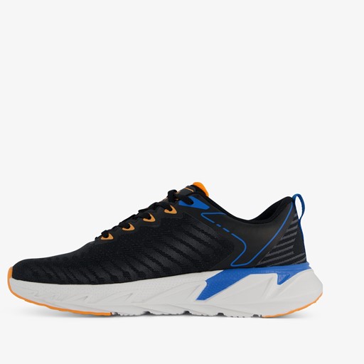 Heren fitnessschoenen zwart/blauw