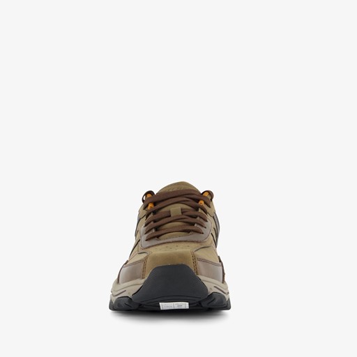 Romago-Elmen leren heren sneakers bruin