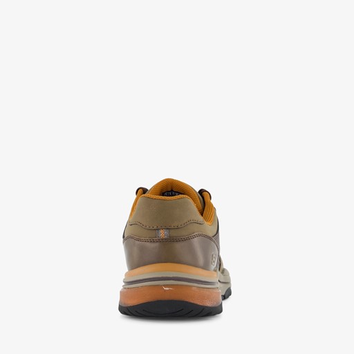 Romago-Elmen leren heren sneakers bruin