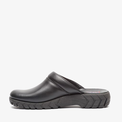 Heren leren pantoffels