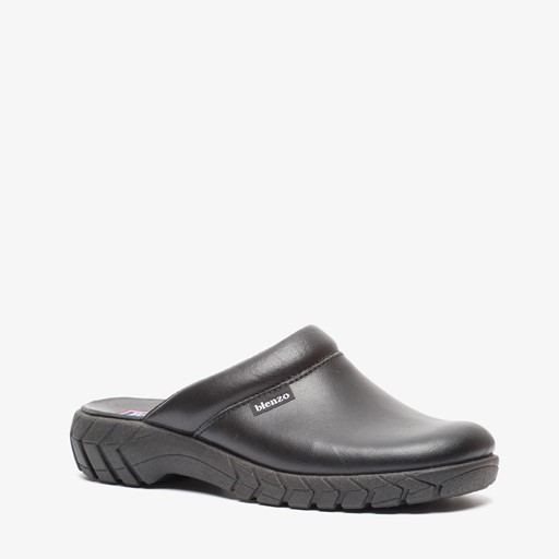 Heren leren pantoffels
