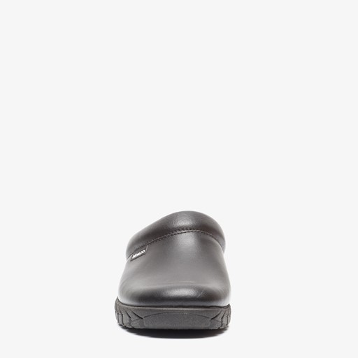 Heren leren pantoffels