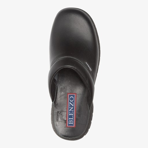 Heren leren pantoffels