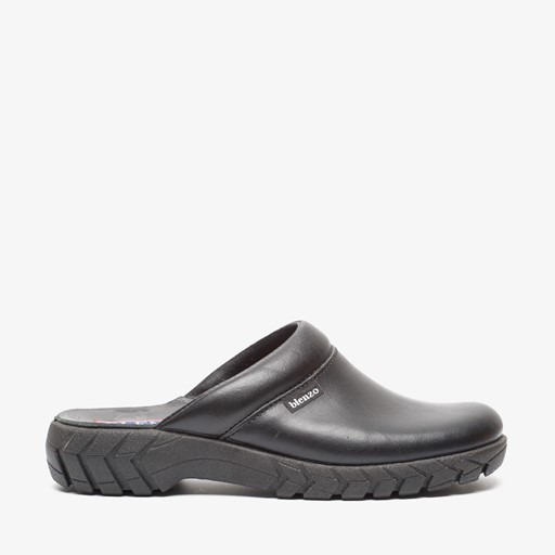 Heren leren pantoffels