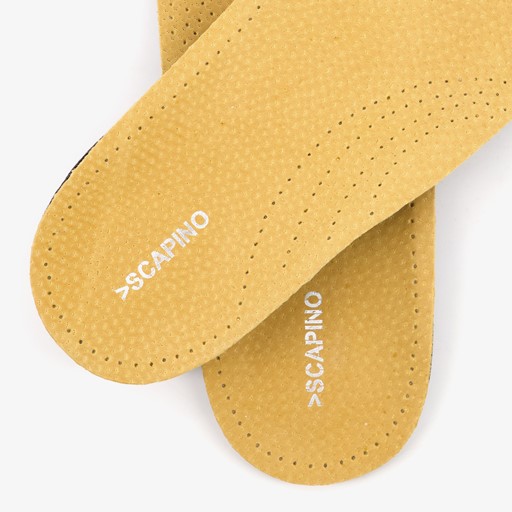 Leren supporting inlegzool