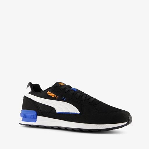 Graviton heren sneakers zwart/blauw