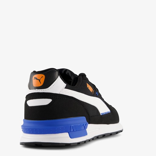 Graviton heren sneakers zwart/blauw