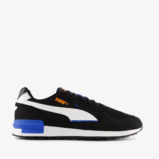 Graviton heren sneakers zwart/blauw