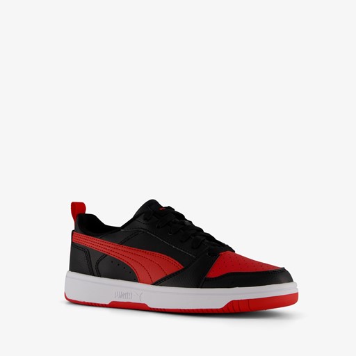 Rebound V6 Low kinder sneakers zwart